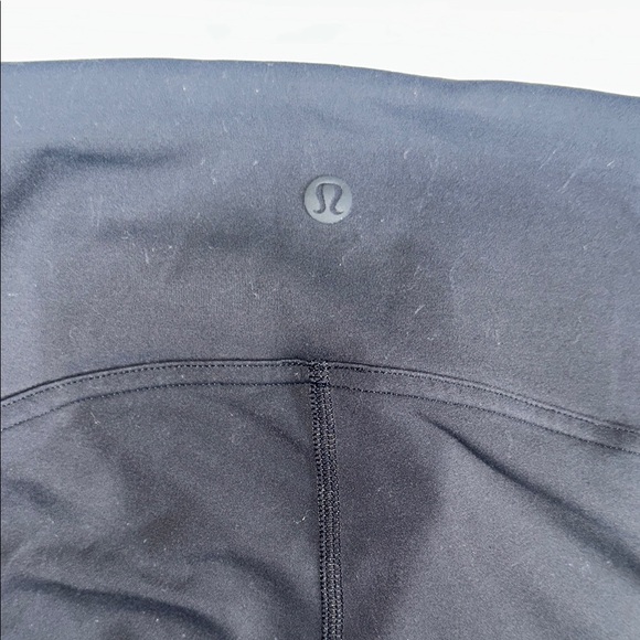 Black High-Waisted Lululemon Leggings - Picture 3 of 4